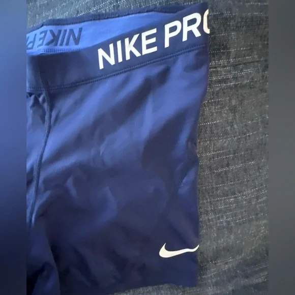 Nike Pro Dri-FIT Blue shorts - Picture 5 of 5